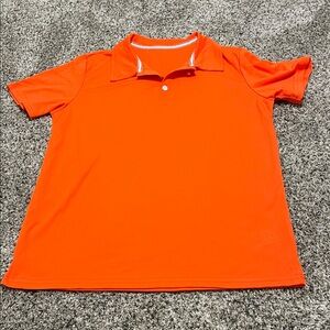 Men's Orange Polo Shirt